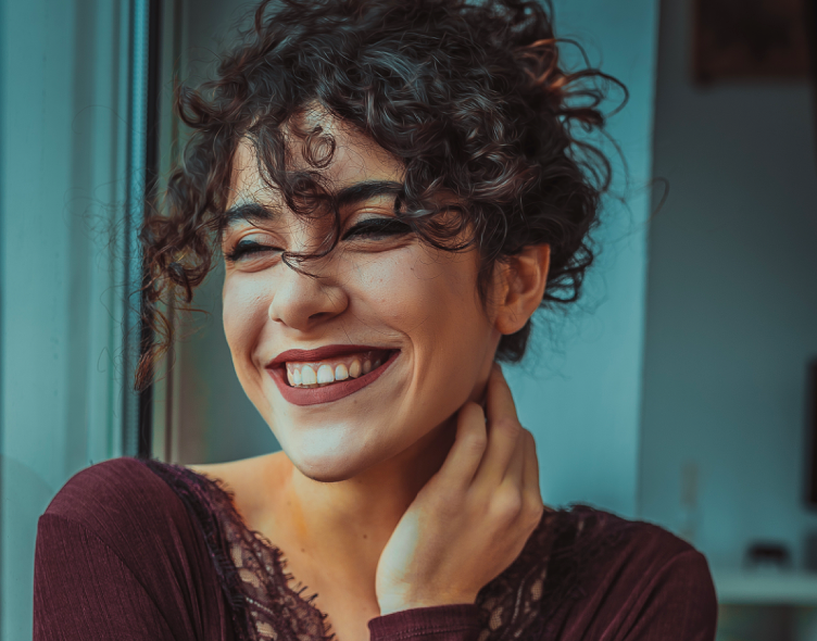 Clínica dental cliente satisfecho